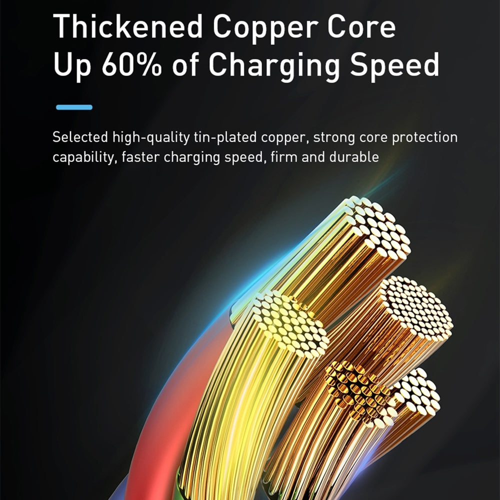 USB C to Lightning Cable 1M BASEUS Cafule Series PD 18W