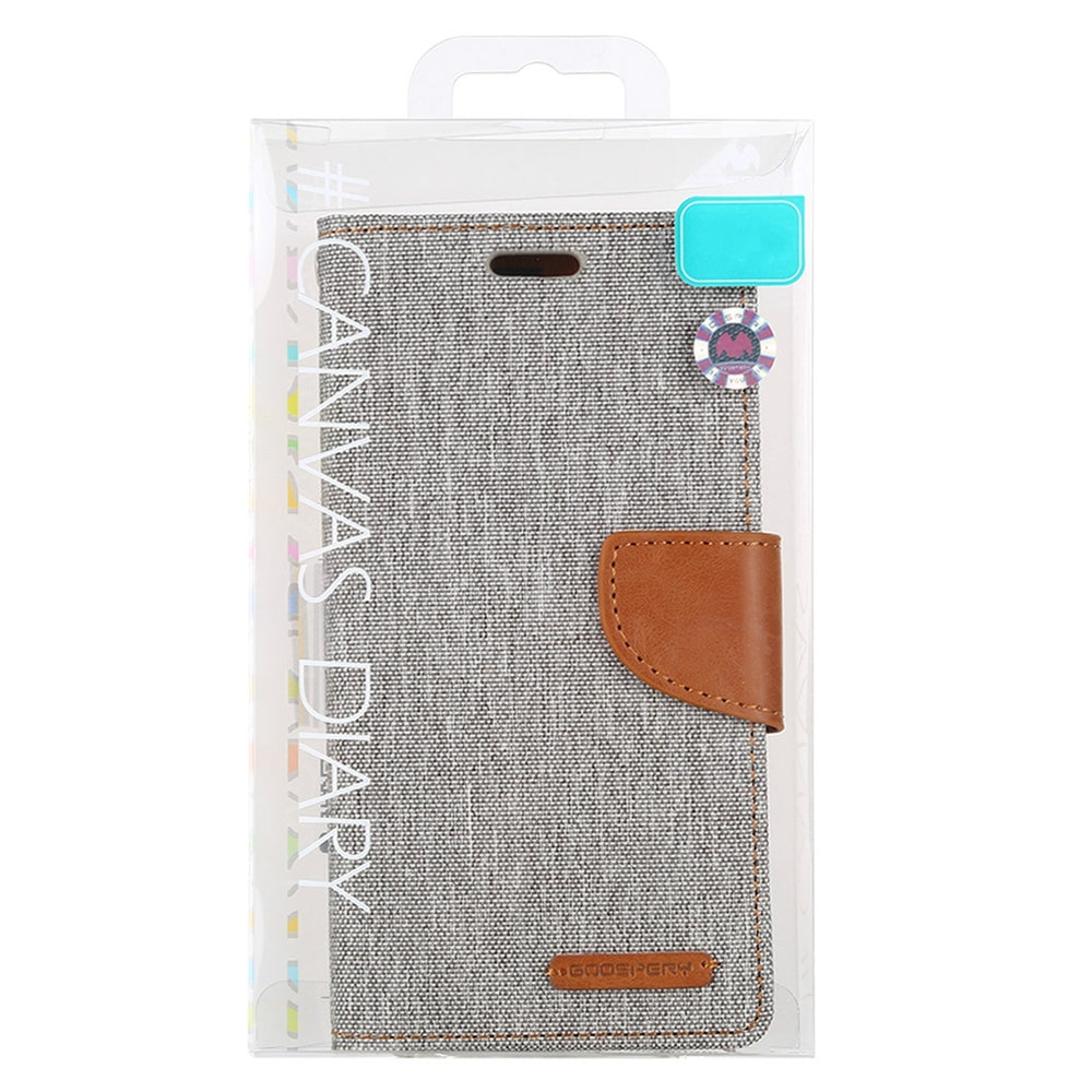 iPhone 12 Pro / iPhone 12 Case Made With PU Leather and TPU - Grey