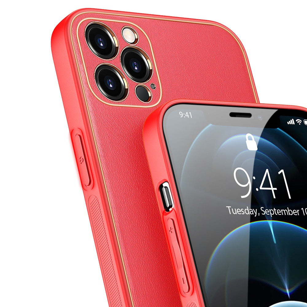 iPhone 12 Pro Case Dux Ducis Yolo Series Made With PC + TPU - Red