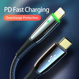 USB C to Lightning Cable DUX DUCIS PD Fast Charging - 2M
