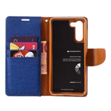 MERCURY GOOSPERY Canvas PU Leather Samsung S21 Plus Case