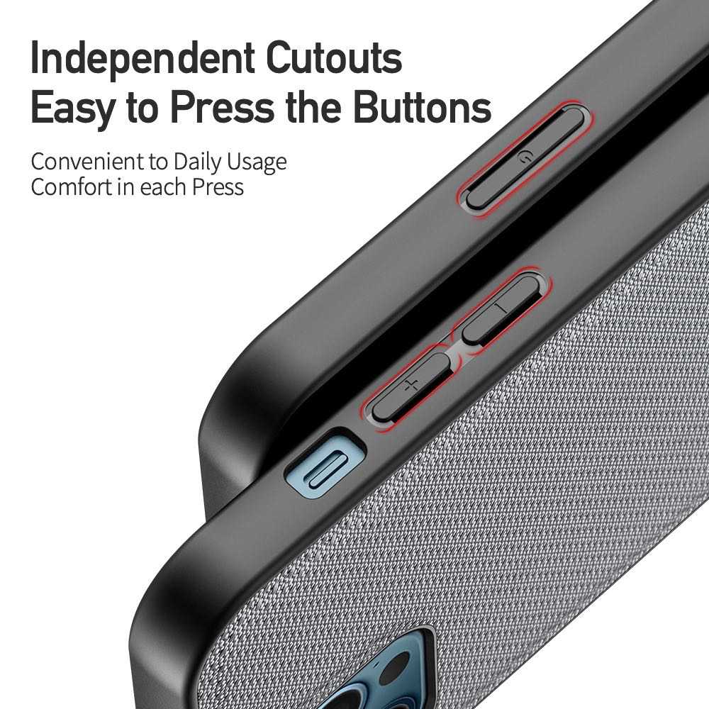 iPhone 12 Pro / iPhone 12 Case Made With PU Leather + TPU - Crystal Blue