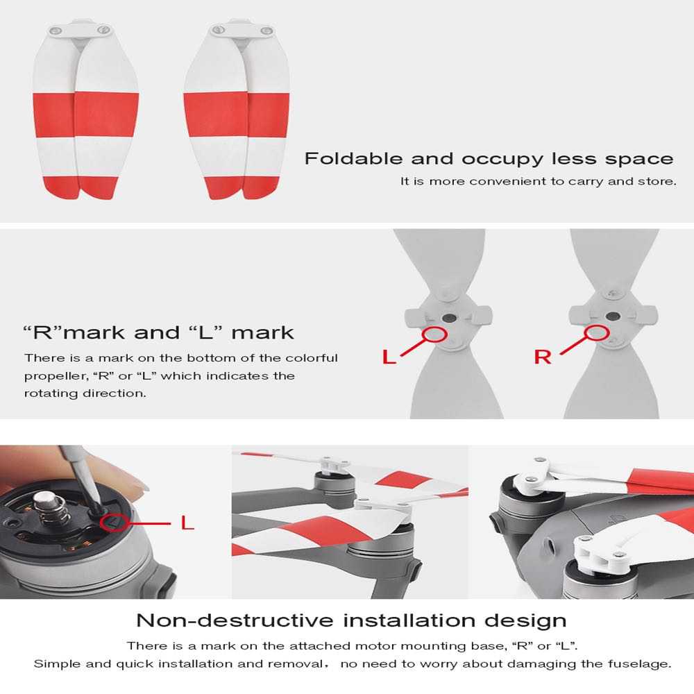 Propellers Quick-release for DJI Mavic Air 2