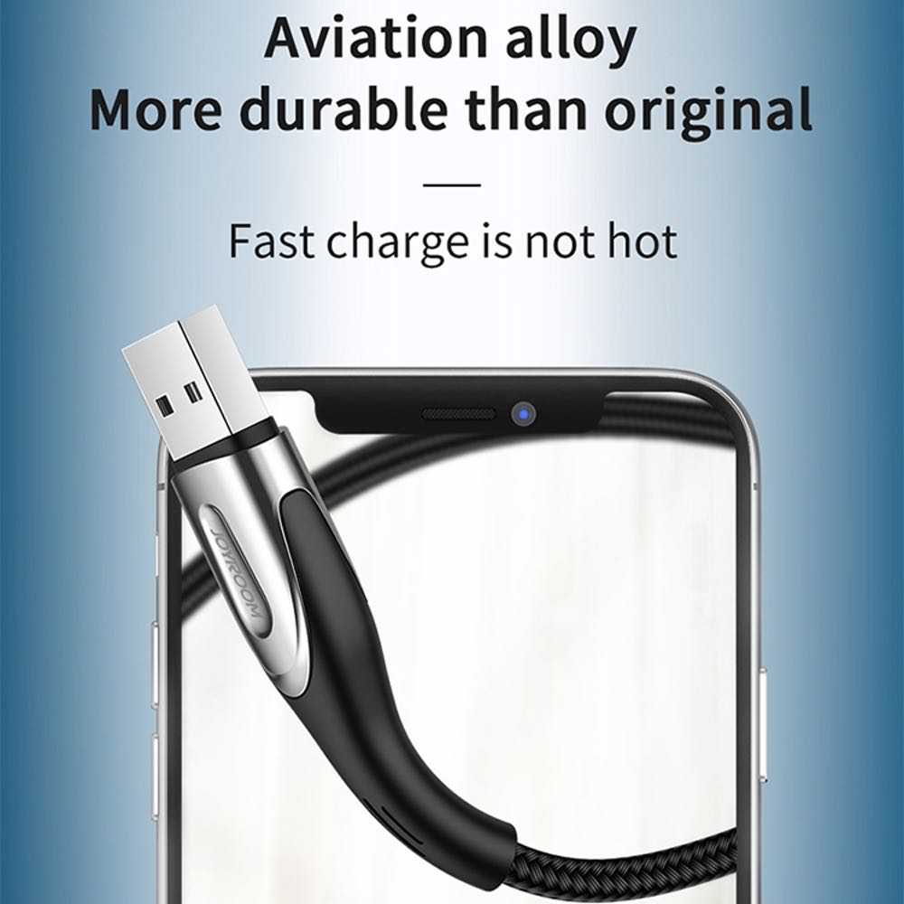 Lightning Cable Fast Charging JOYROOM 1.2M Black