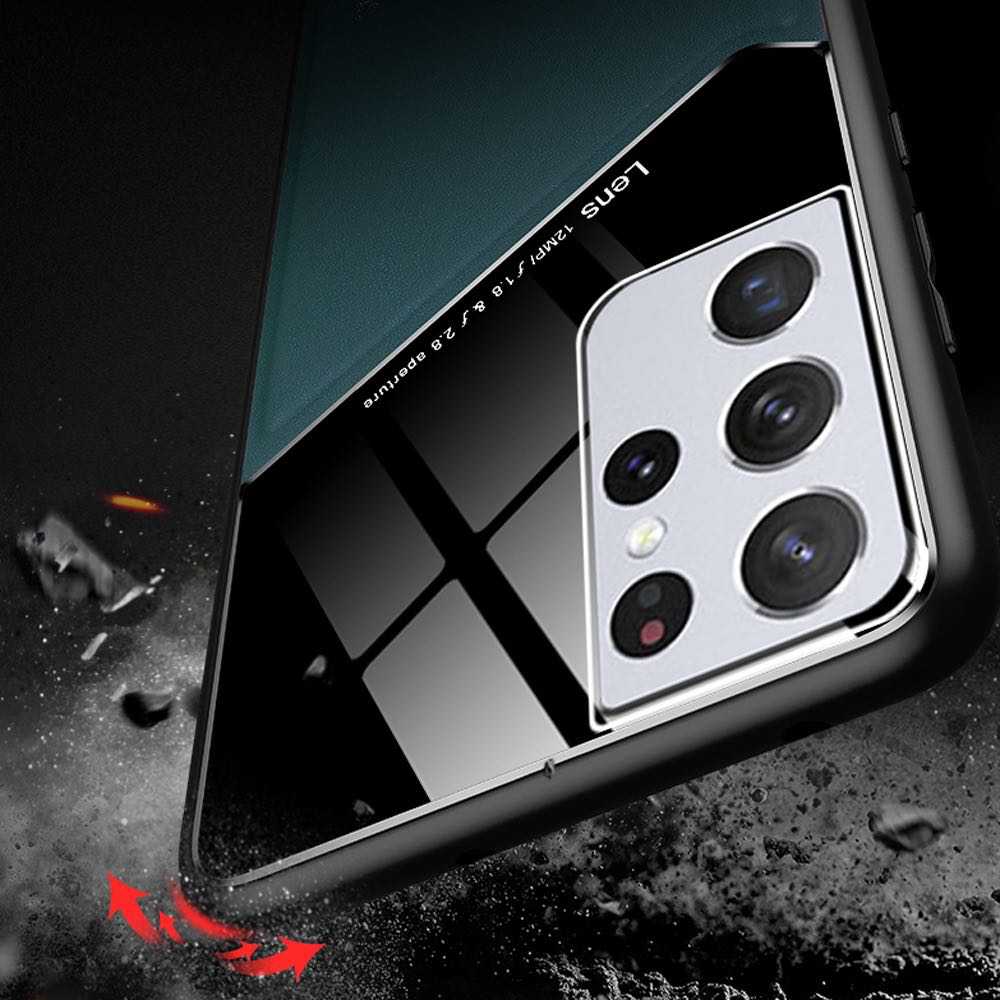 Samsung Galaxy S21 Ultra Case Shockproof Protective - Red