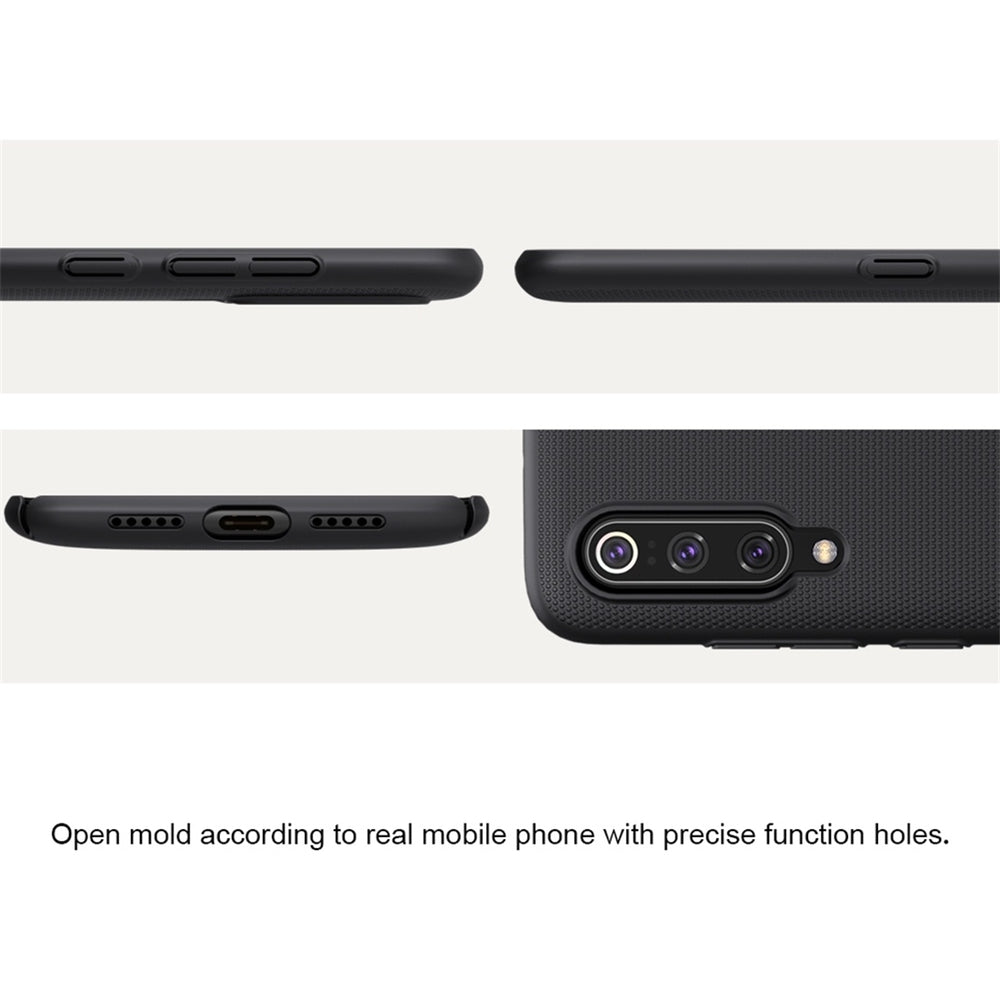 NILLKIN Concave-convex Texture Xiaomi Mi 9 Case - Red