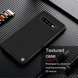 Samsung Galaxy S10 Plus Case NILLKIN 3D Textured - Red