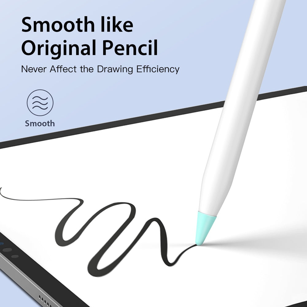 Apple Pencil Tip Cover - White 10 Pcs