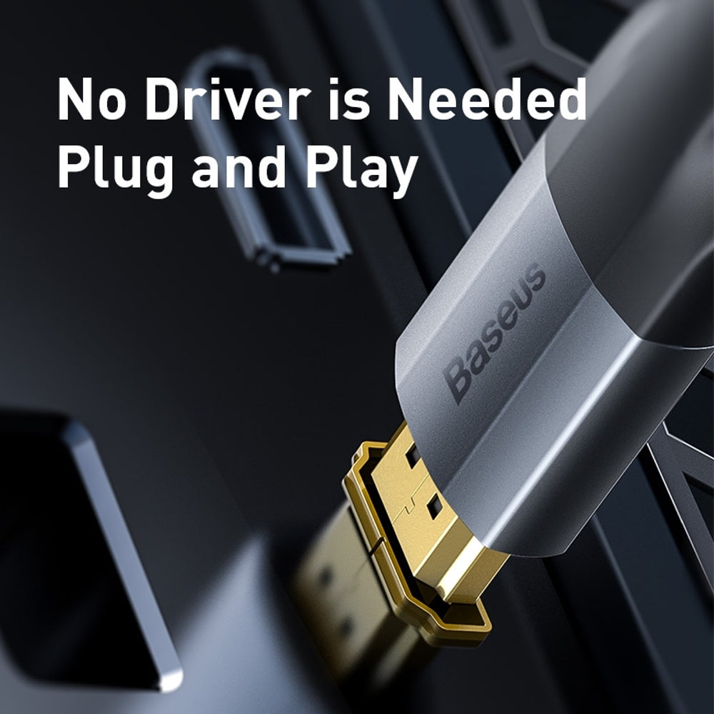 HDMI Cable TO Mini DisplayPort Baseus Enjoyment Series 4K - 1M