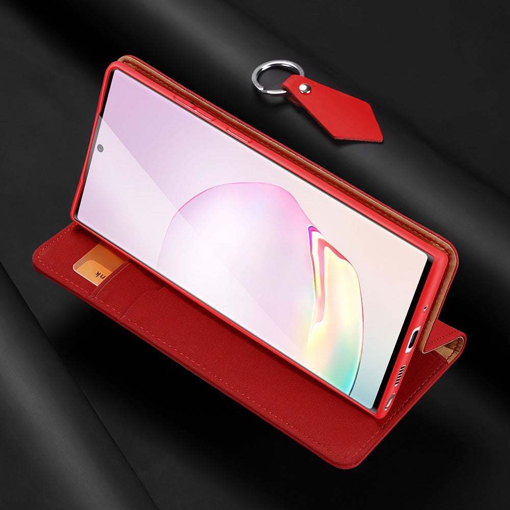 Samsung Note 20 Ultra Case Made With PU Leather + TPU - Red