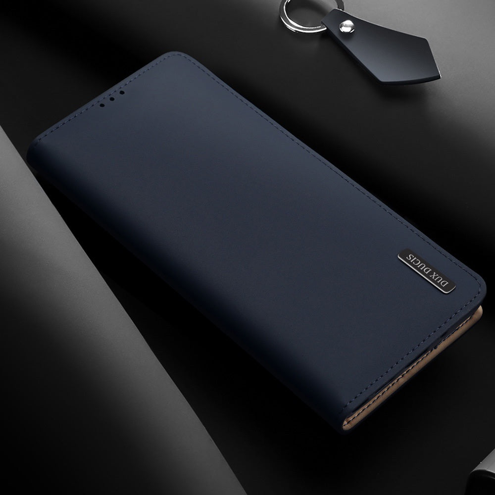 Samsung Galaxy Note 20 Case Made With PU Leather and TPU - Blue