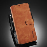Samsung Galaxy Note 20 Case DG.MING PU Leather - Brown