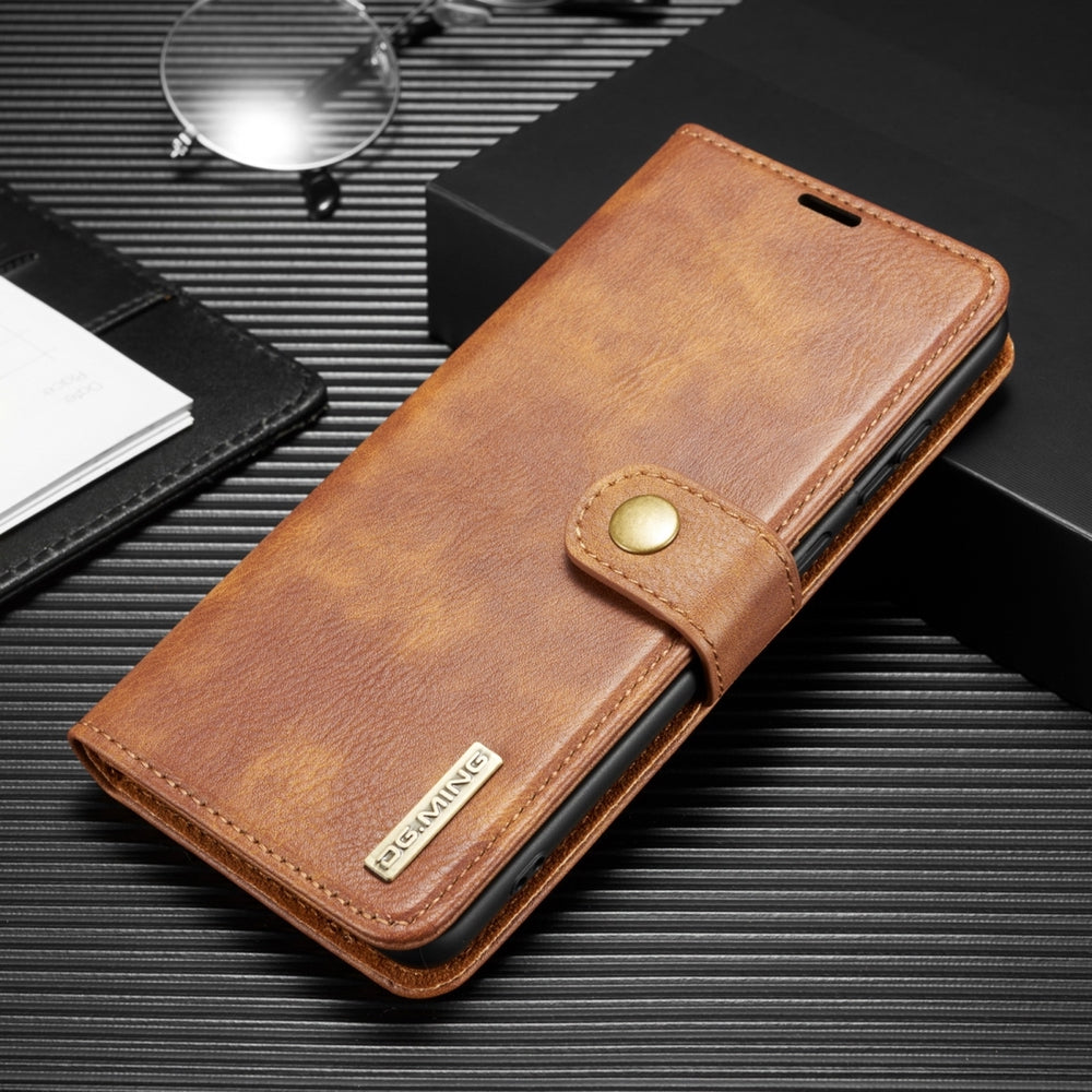 Samsung Galaxy Note 20 Case Made With PU Leather + TPU - Brown