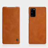 NILLKIN QIN Series Crazy Horse Texture Samsung Note 20 Case
