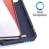 DUX DUCIS Skin X Series iPhone 12 Mini Wallet Case - Dark Blue