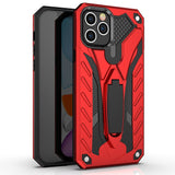 iPhone 12 Pro Max Case Armor Knight Series - Red