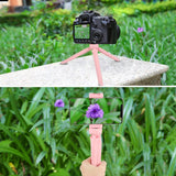 Tripod Mount with Phone Clamp for Smartphones - Pink