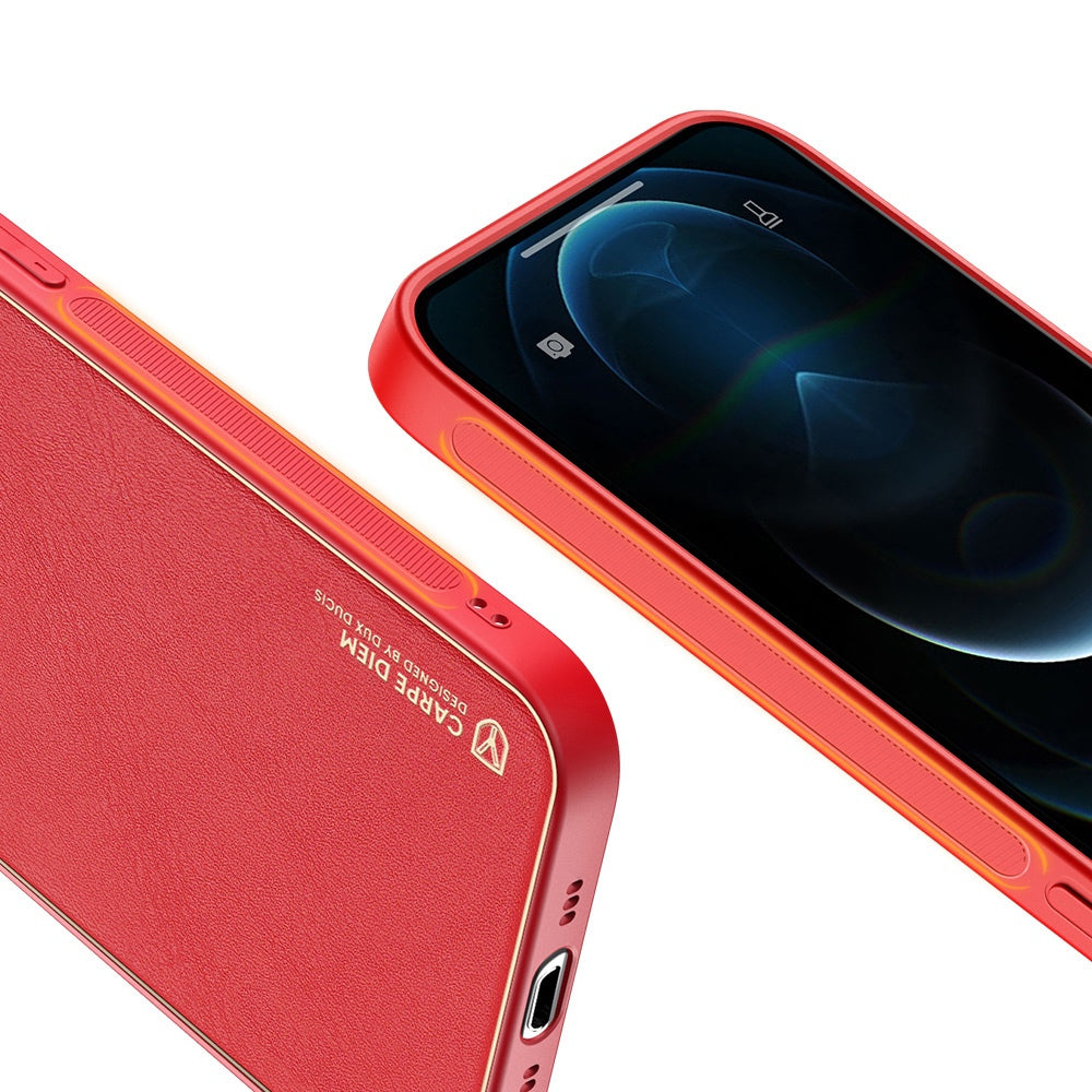 iPhone 12 Pro Case Dux Ducis Yolo Series Made With PC + TPU - Red