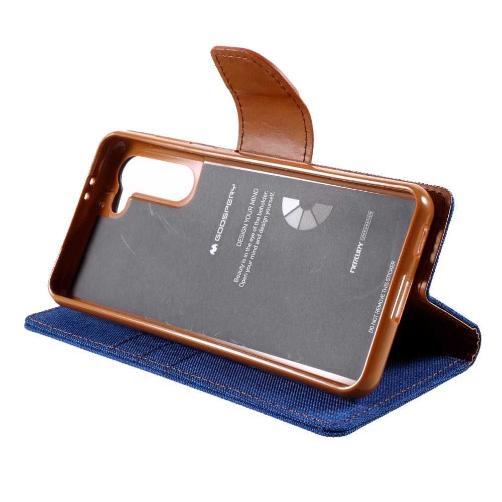 Samsung Galaxy S21 Plus Case MERCURY GOOSPERY Canvas - Blue