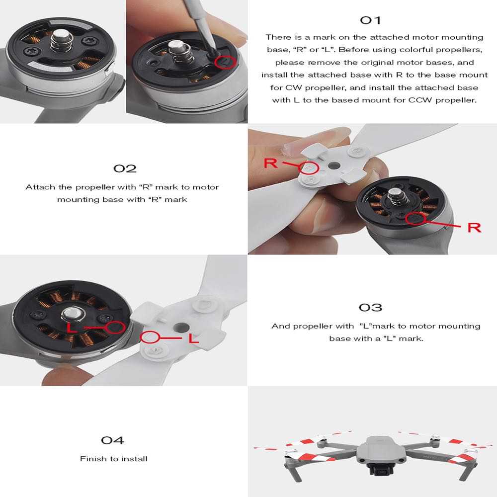 Propellers Quick-release for DJI Mavic Air 2