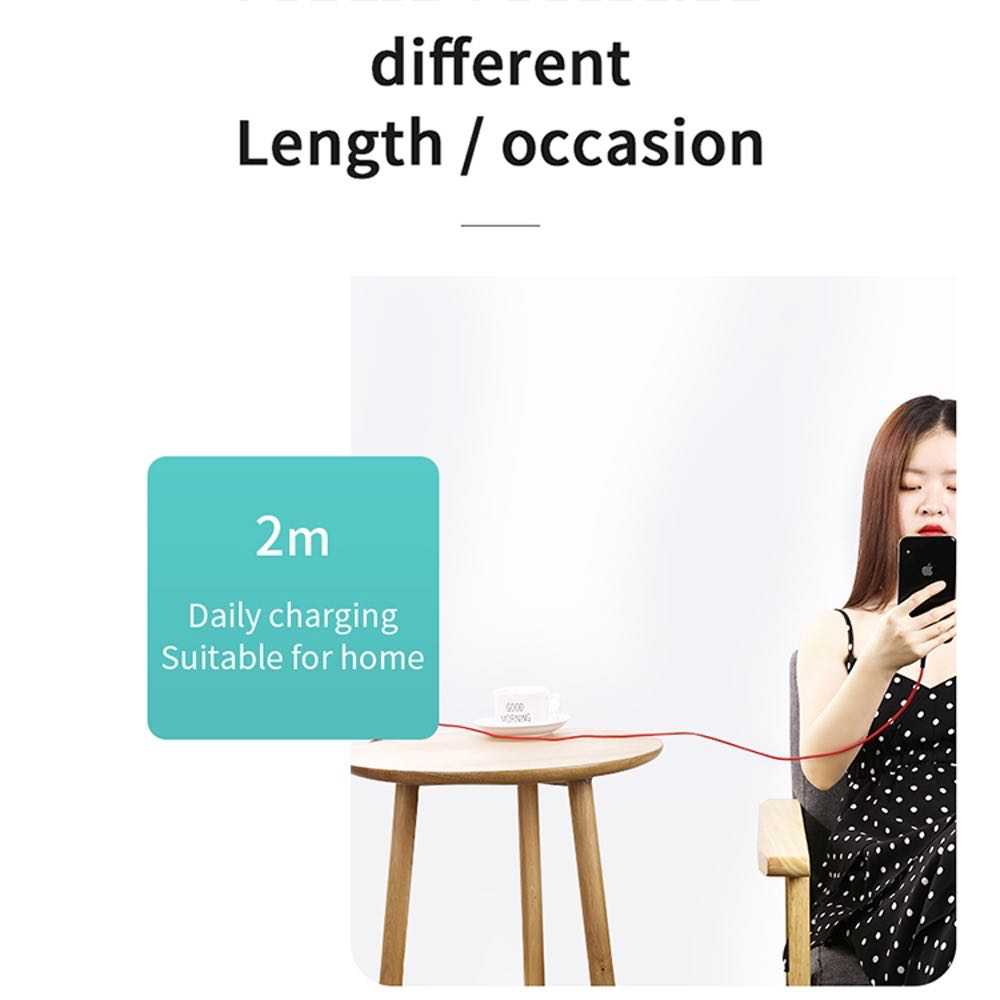 USB C Cable Fast charging JOYROOM 2M Black