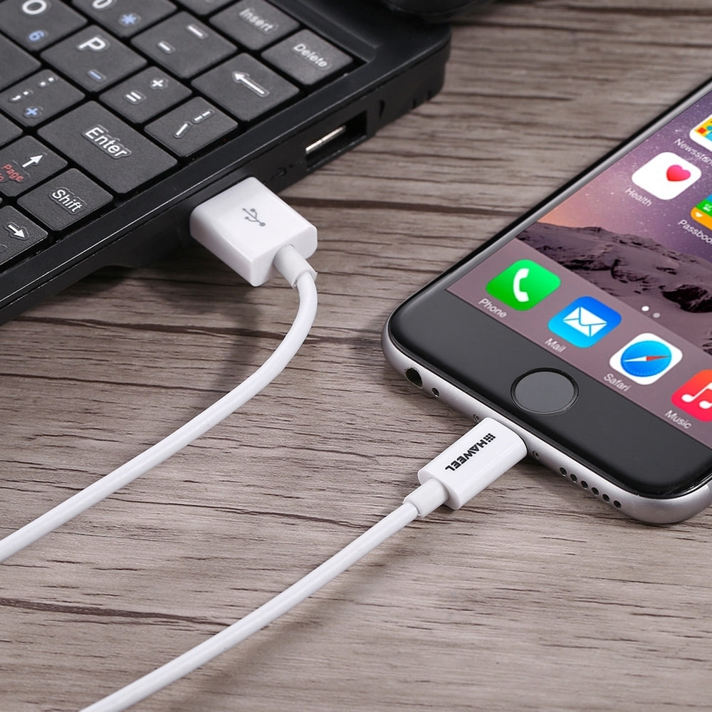 Lightning Cable HAWEEL MFI Certified 1M - White