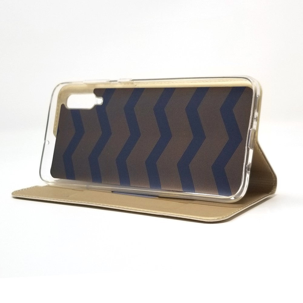 Samsung Galaxy A70 Case Made With PU leather - Gold