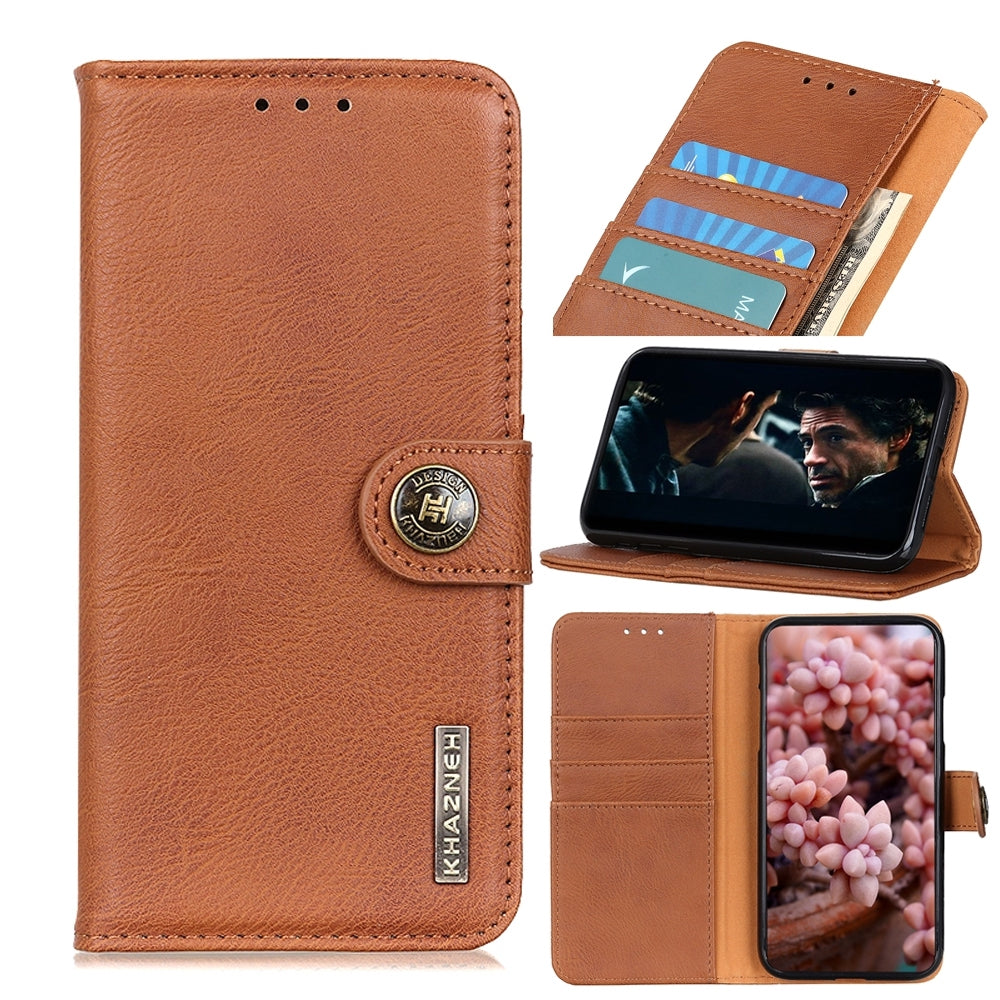 Samsung Galaxy S20 Plus Made With PU Leather + TPU - Brown