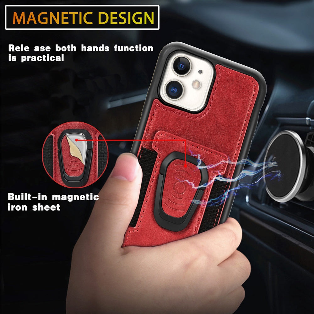 Cardholder Magnetic Protective iPhone 12 Pro Max Case
