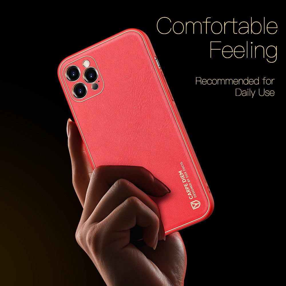 iPhone 12 Pro Case Dux Ducis Yolo Series Made With PC + TPU - Red