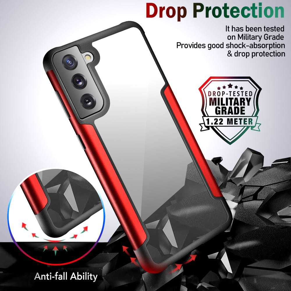 Samsung Galaxy S21 Plus Case Shockproof Secure - Black