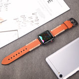 Genuine Leather Apple Watch Strap - Brown