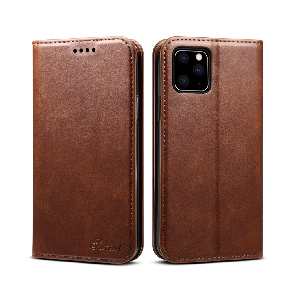 SUTANI Calf Texture iPhone 11 Pro Case - Brown