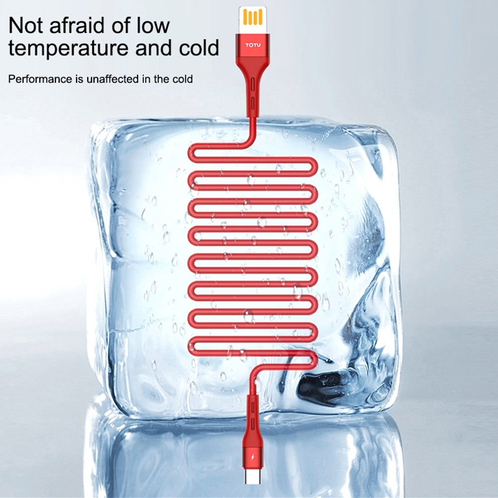 USB C Cable TOTUDESIGN Silicone Soft Series 3A - 1M