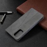 Rhombus Texture Flip Case for Samsung S20 Ultra