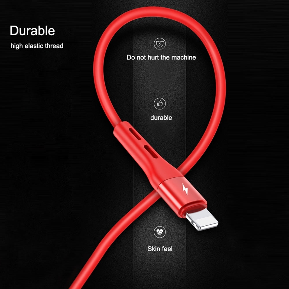 USB C Cable TOTUDESIGN Soft Series 3A Silicone 1M - Black