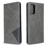 Rhombus Texture Flip Case for Samsung S20 Ultra