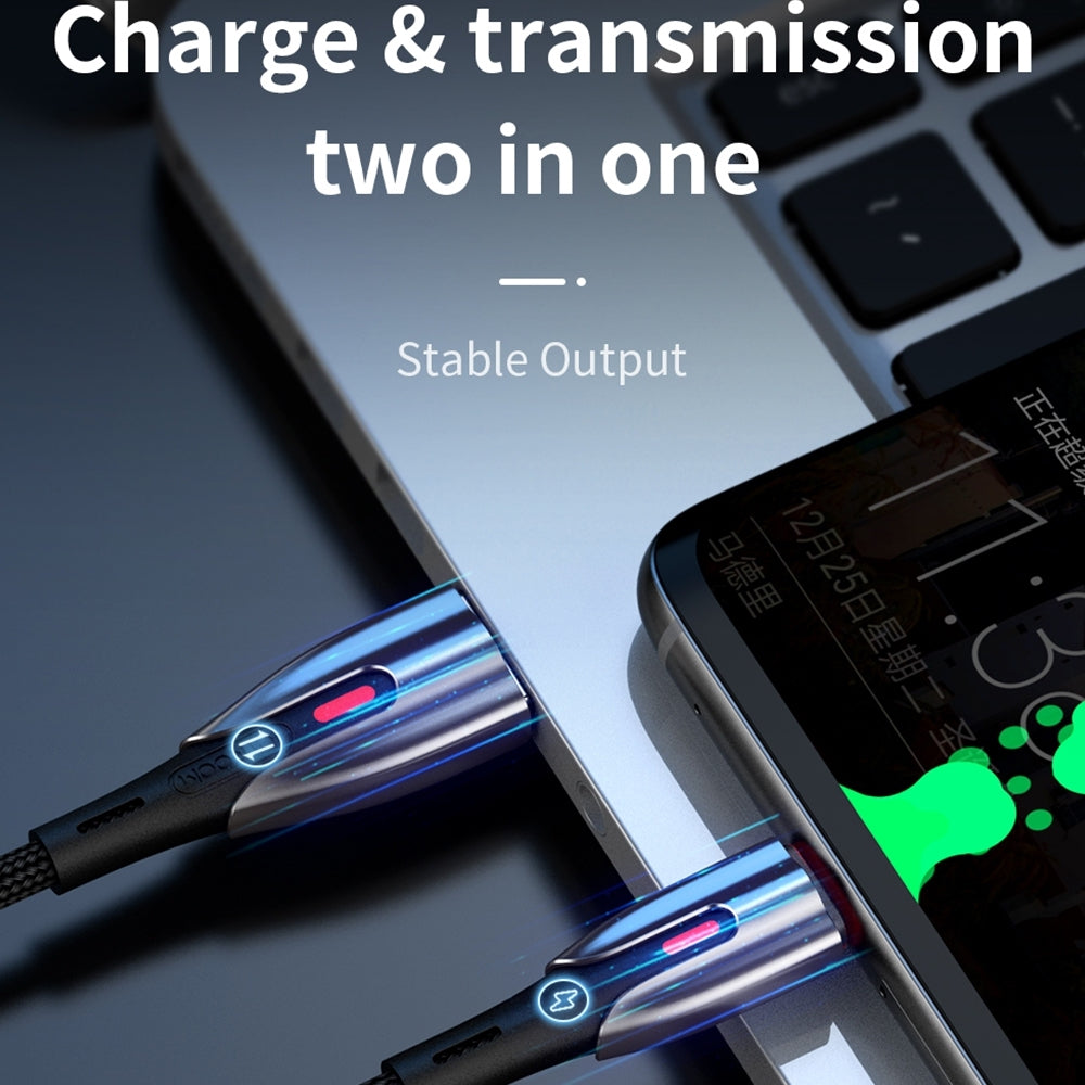 JOYROOM 5A Quick Charge Strong Micro USB Cable 1M Long Black