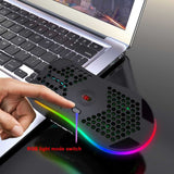 Gaming Mouse Wired 6 Keys RGB Lighting Programmable
