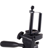 Tripod Holder Aluminum with Phone Clamp - Silver