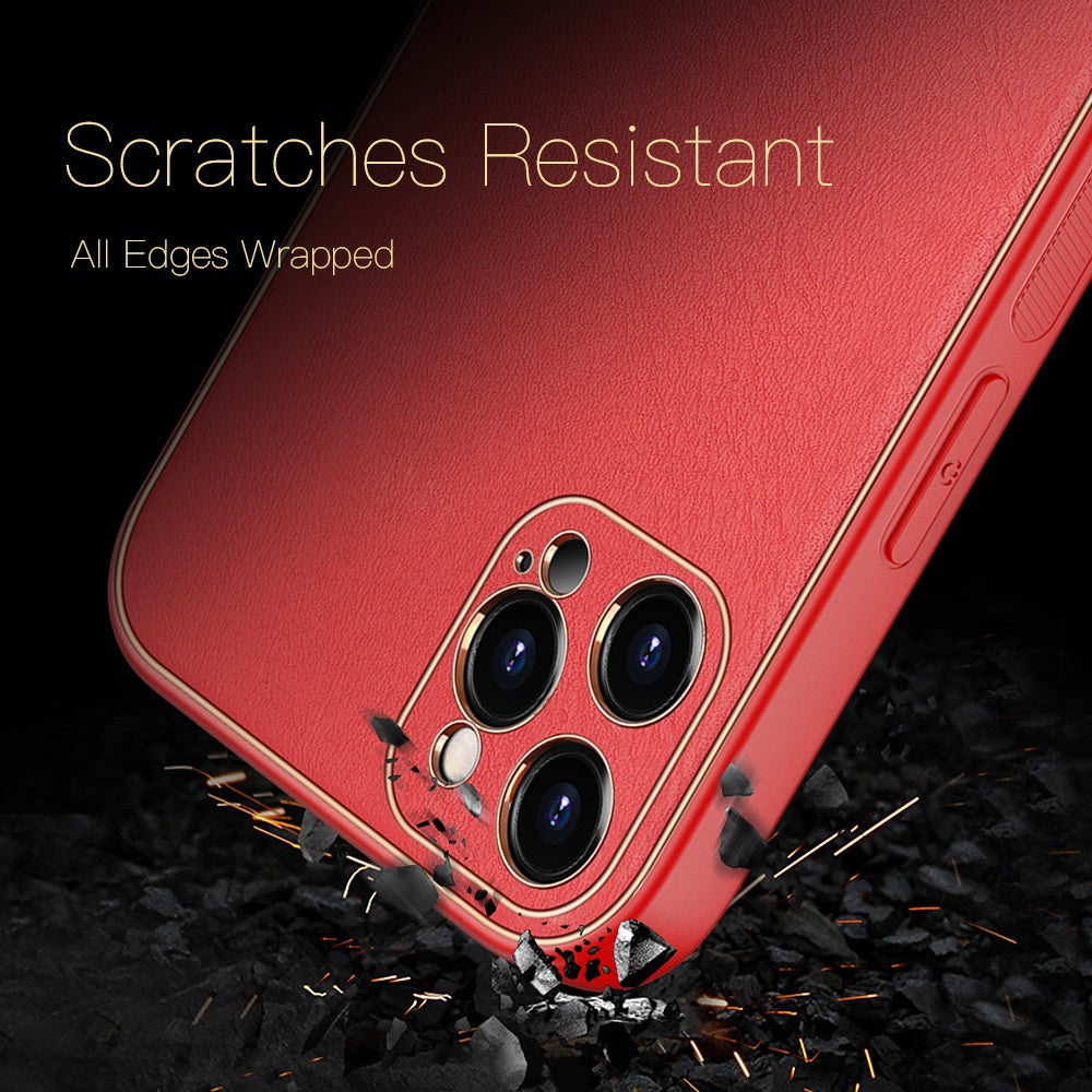 iPhone 12 Pro Case Dux Ducis Yolo Series Made With PC + TPU - Red