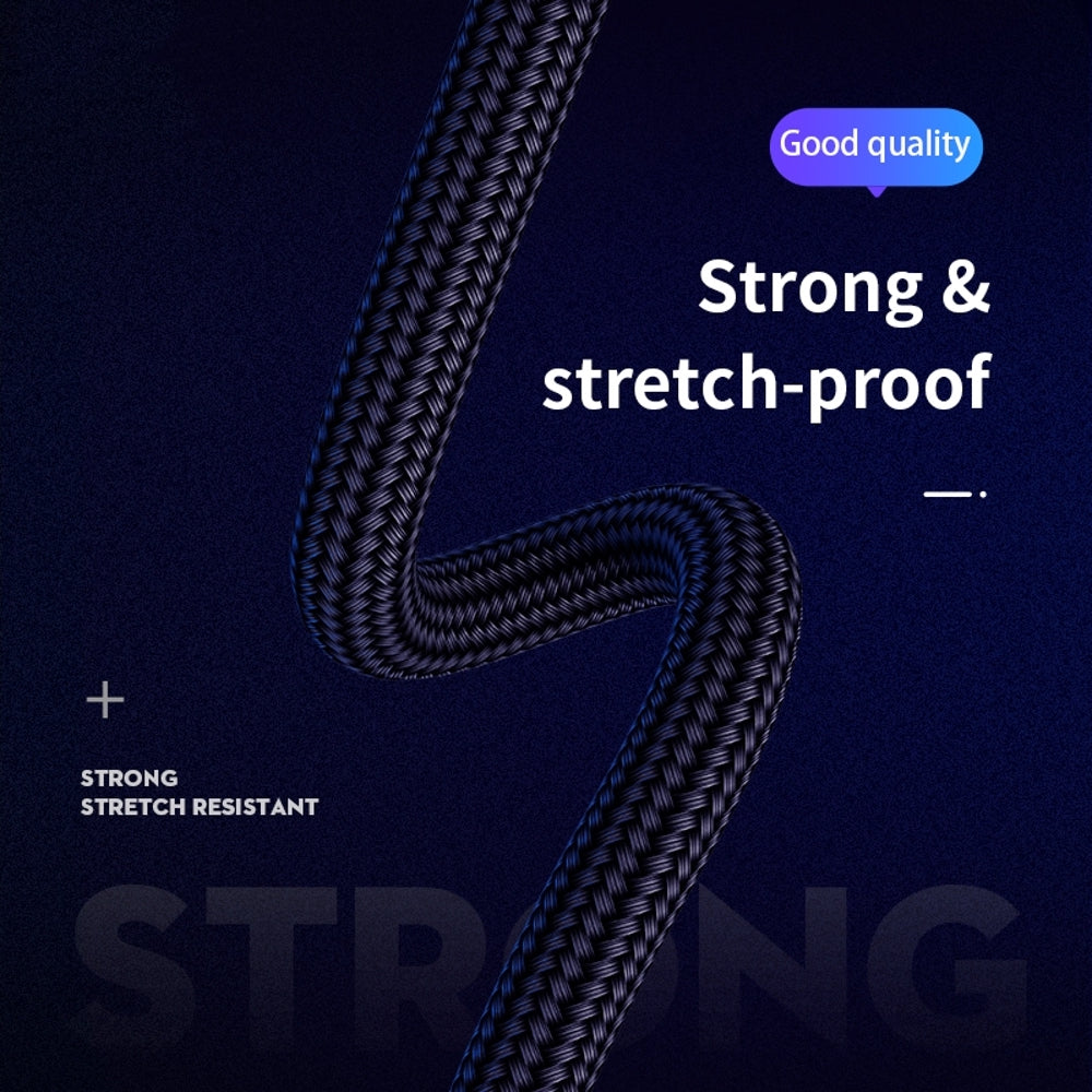 JOYROOM 5A Quick Charge Strong Micro USB Cable 1M Long Black