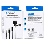 Microphone 3.5mm Jack PULUZ Wired Condenser Recording