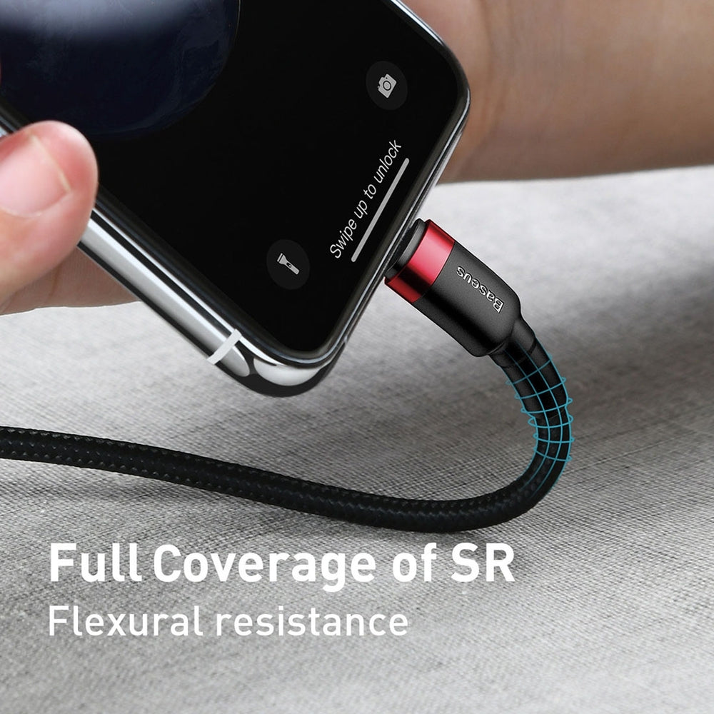 USB C to Lightning Cable 1M BASEUS Cafule Series PD 18W