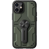 iPhone 12 / 12 Pro Case NILLKIN Medley With Removable Stand - Green
