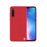 Xiaomi Mi 9 Case NILLKIN 3D Textured Nylon Fiber - Red