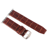 Genuine Leather Strap for Apple Watch 44mm/42mm - Coffee