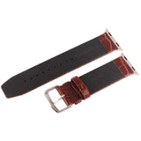 Genuine Leather Strap for Apple Watch 44mm/42mm - Coffee