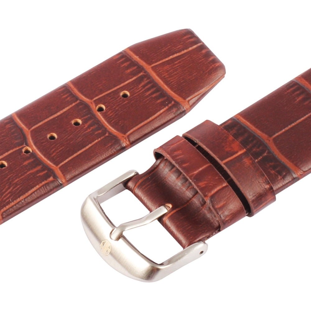 Genuine Leather Strap for Apple Watch 49/45/44/42mm - Coffee