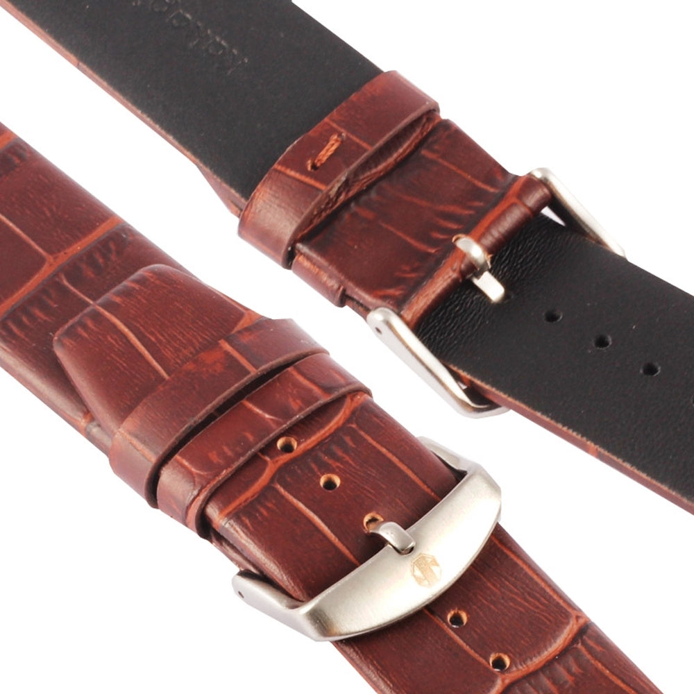 Genuine Leather Strap for Apple Watch 49/45/44/42mm - Coffee
